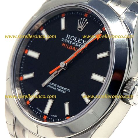 rolex milgauss acciaio quadrante nero|Acquista Rolex Milgauss Acciaio su Chrono24.